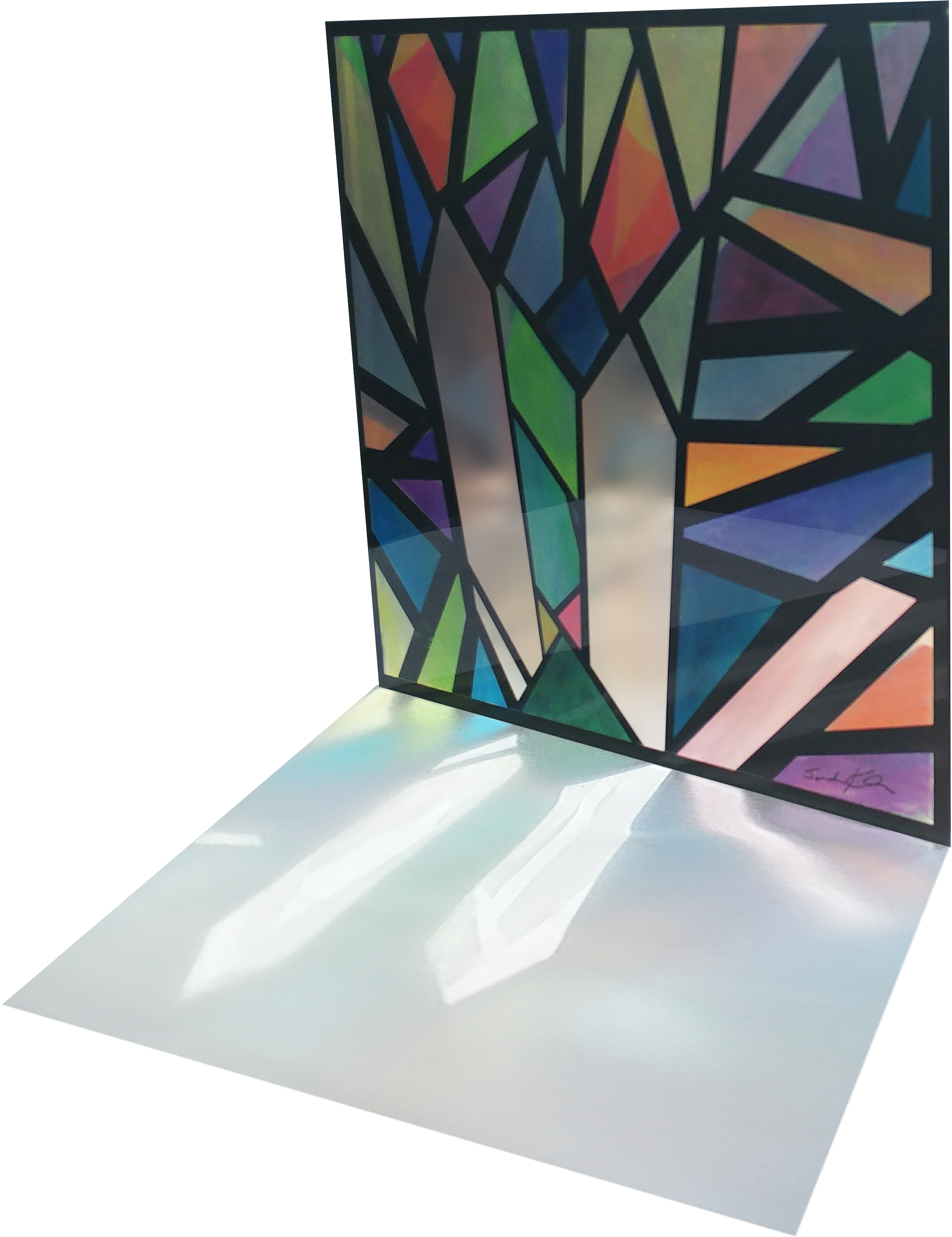 Stained Glass Clipart (2737x3392), Png Download