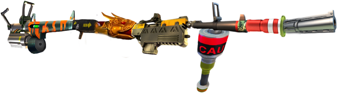 Wiki , Png Download - Assault Rifle Clipart (1084x299), Png Download