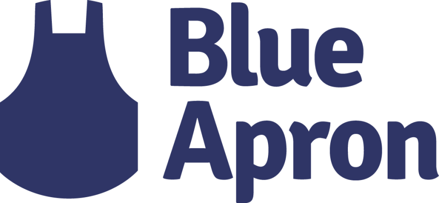 Blue Apron Png - Blue Apron Logo Transparent Clipart (896x414), Png Download