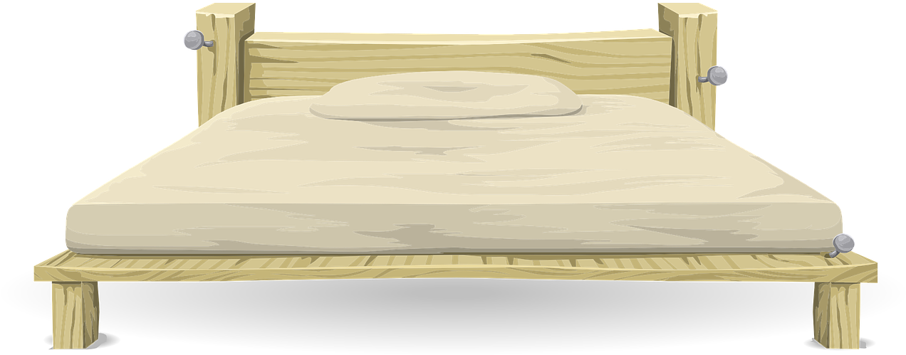 Bed Clipart (1280x640), Png Download