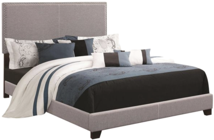 King Wood Panel Bed Clipart (799x521), Png Download