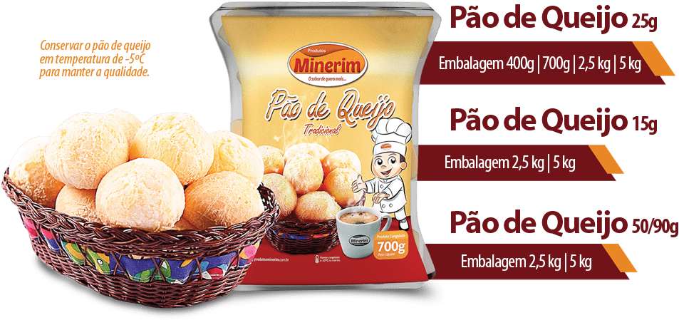 Pao De Queijo Catalogo Min - Pao De Queijo Minerim Clipart (953x449), Png Download