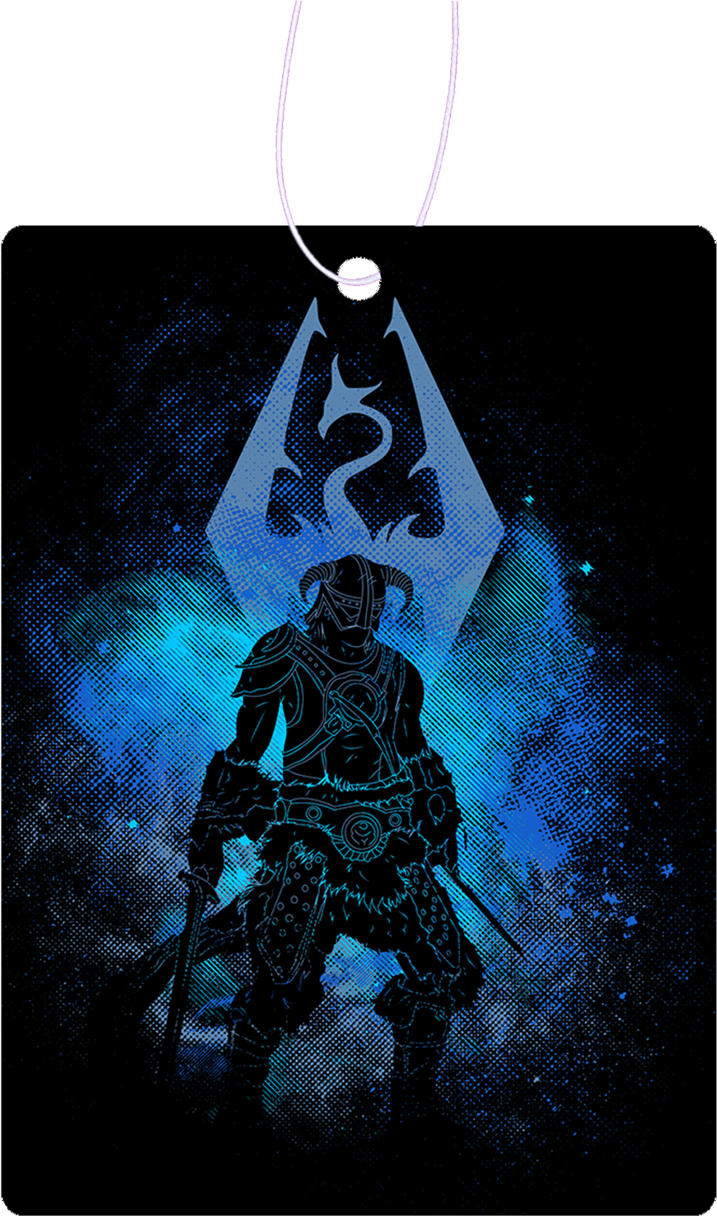 Dragonborn Air Freshener - Skyrim Imperial Clipart (1016x1723), Png Download