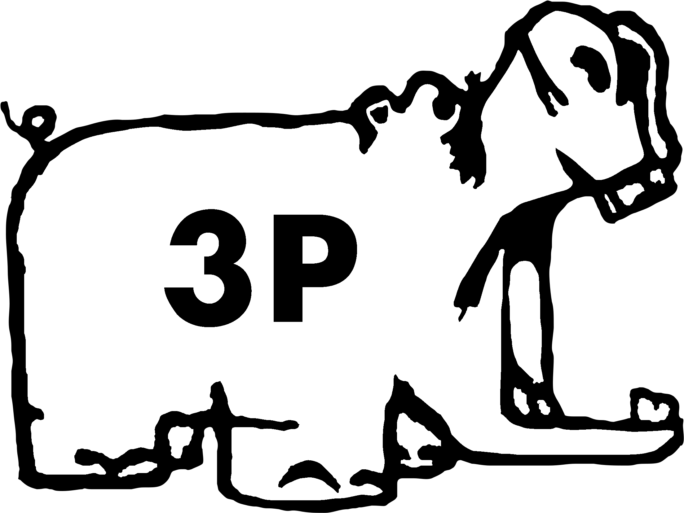 Svg Hippopotamus Transparent Free On Dumielauxepices - Hippo Clipart (2400x2400), Png Download