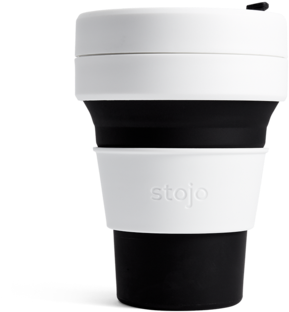 Stojo Pocket Cup - Stojo Collapsible 12 Oz. Car Cup Clipart (600x600), Png Download