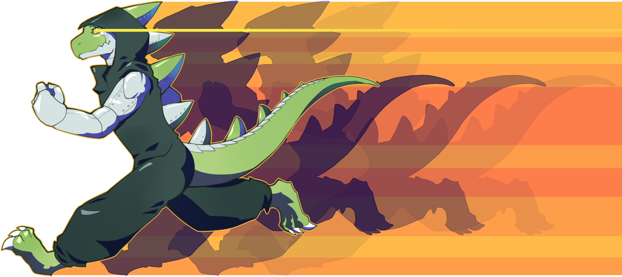 Super Sonic Robot Dinosaur - Illustration Clipart (1280x724), Png Download