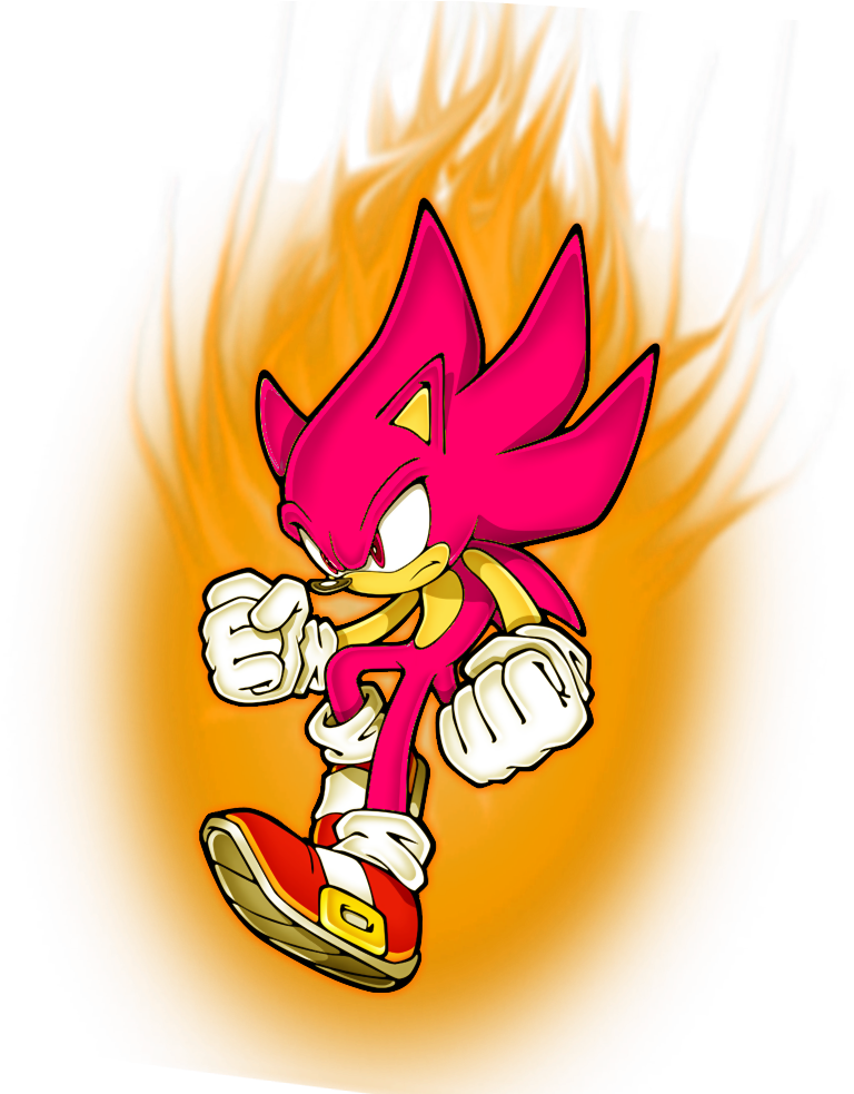 Super Sonic Saiyan God Inspired From Goku Of Dragon - Super Sonic The Hedgehog Clipart (804x982), Png Download