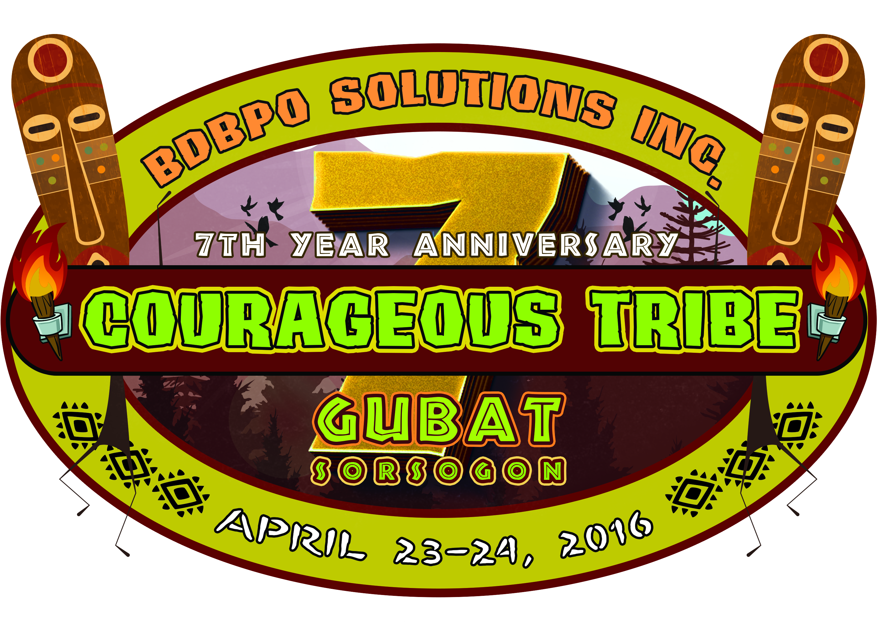 Survivor Logo Template 135301 Clipart (3600x2162), Png Download