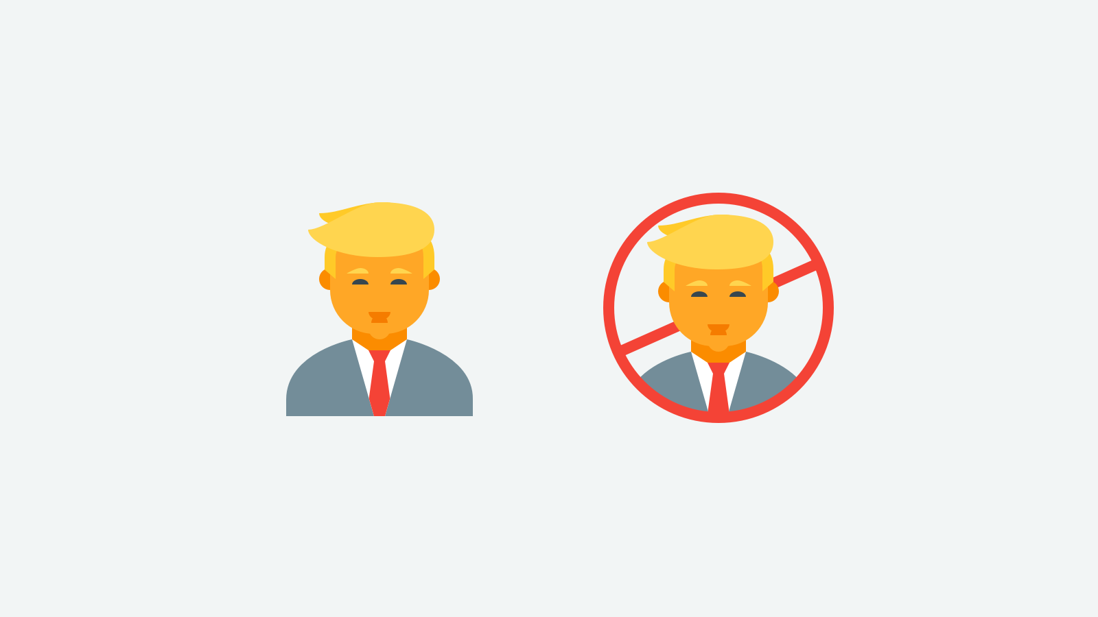 Trump Icon Clipart (1600x900), Png Download