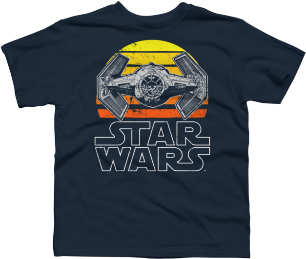 Vintage Tie Fighter - Star Wars Clipart (650x650), Png Download