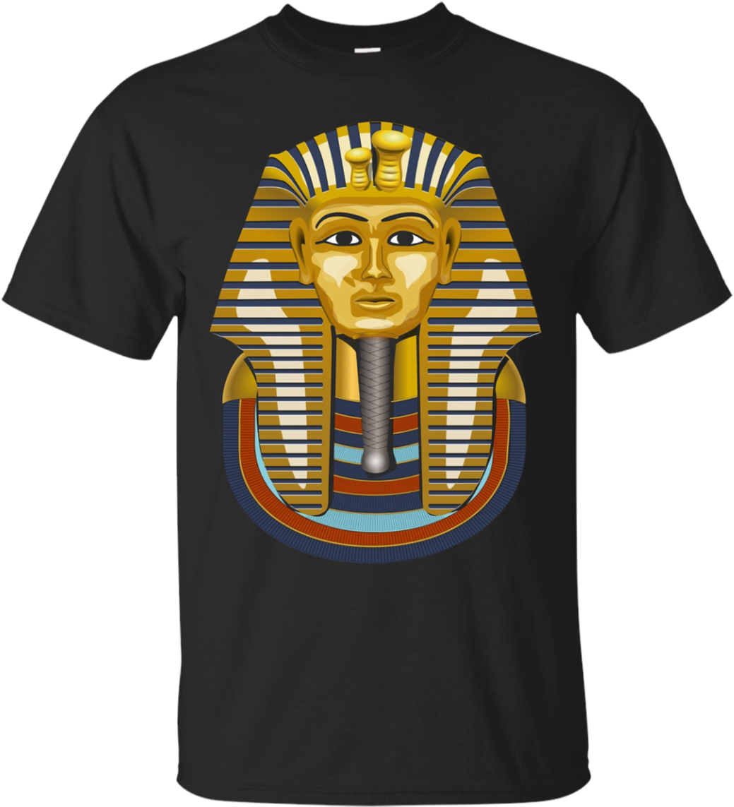 Egypt T-shirt Egyptian Tutankhamun Mask King Tut History - Camiseta Supreme Mickey Mouse Clipart (1155x1155), Png Download