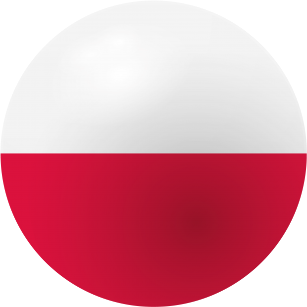 Poland Flag Icon - Circle Clipart (866x650), Png Download