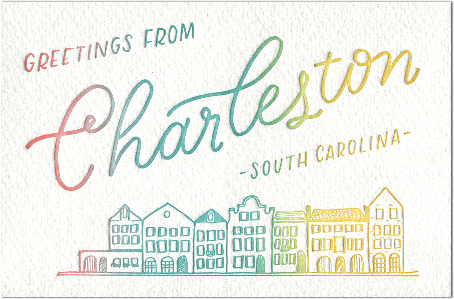 Rainbow Colors Highlight A Super Thick Letterpress - Calligraphy Clipart (2048x2048), Png Download