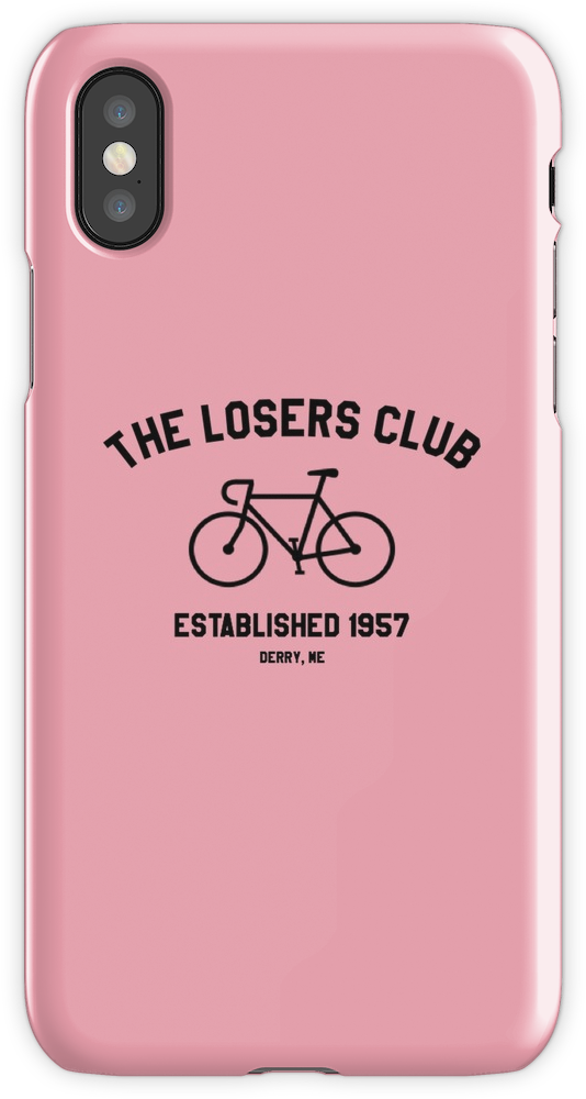 The Losers Club Iphone X Snap Case - Yellow Aesthetic Phone Cases Clipart (750x1000), Png Download