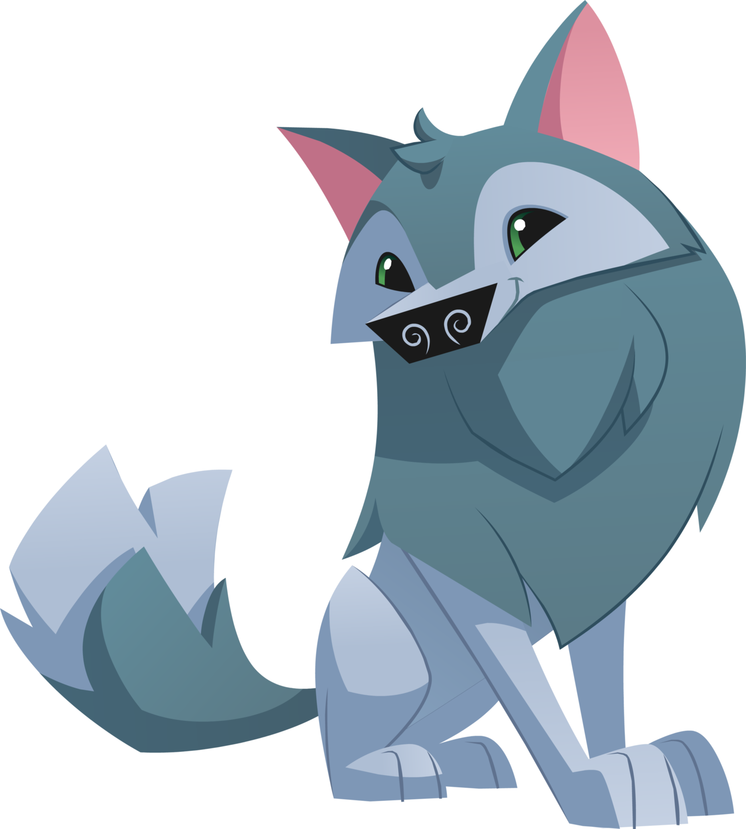 Animal Jam Arctic Wolf Png - Animal Jam Arctic Wolf Clipart (1500x1667), Png Download