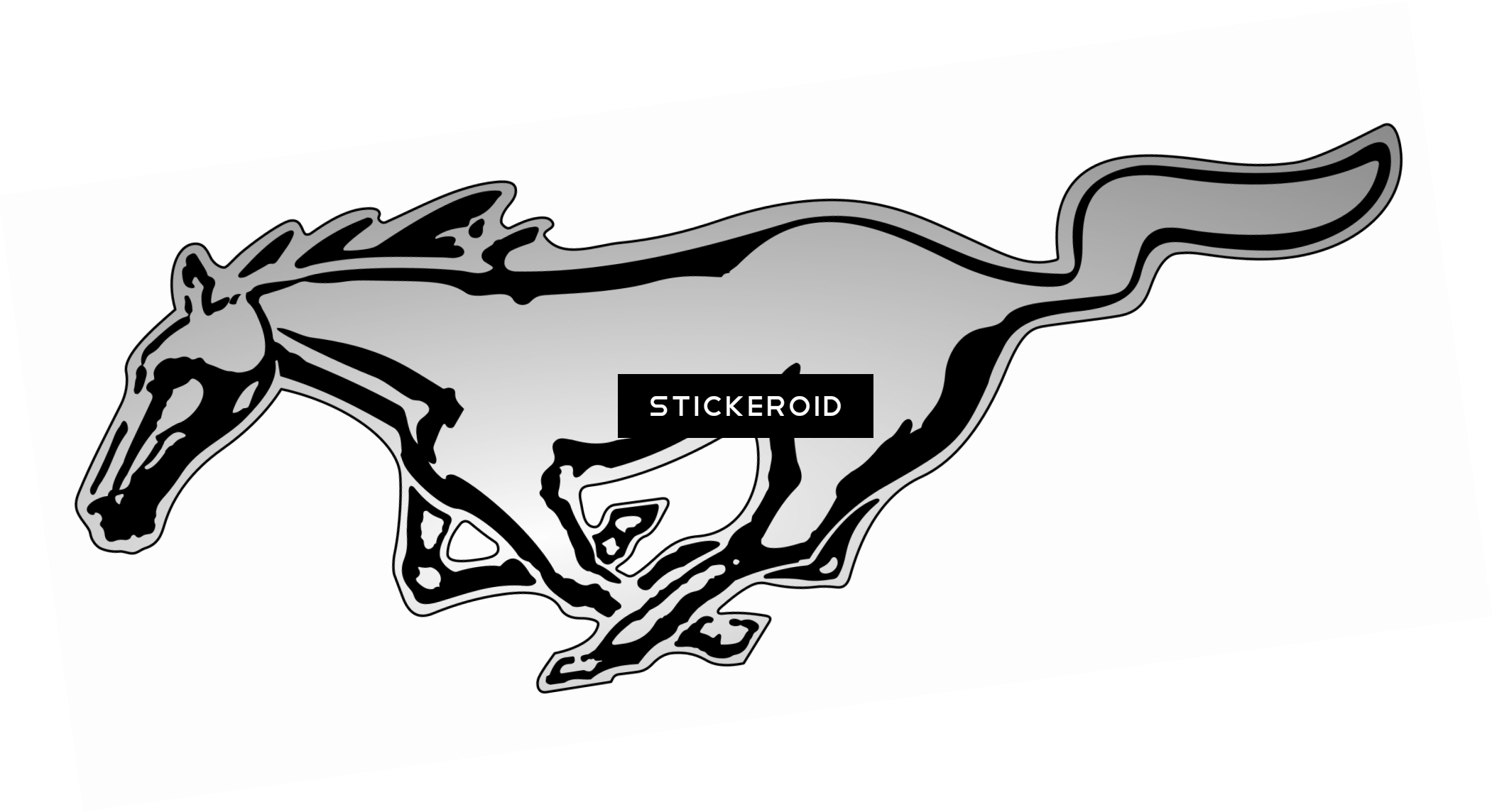 Vintage Ford Mustang - Ford Mustangs Png Clipart (2101x1144), Png Download