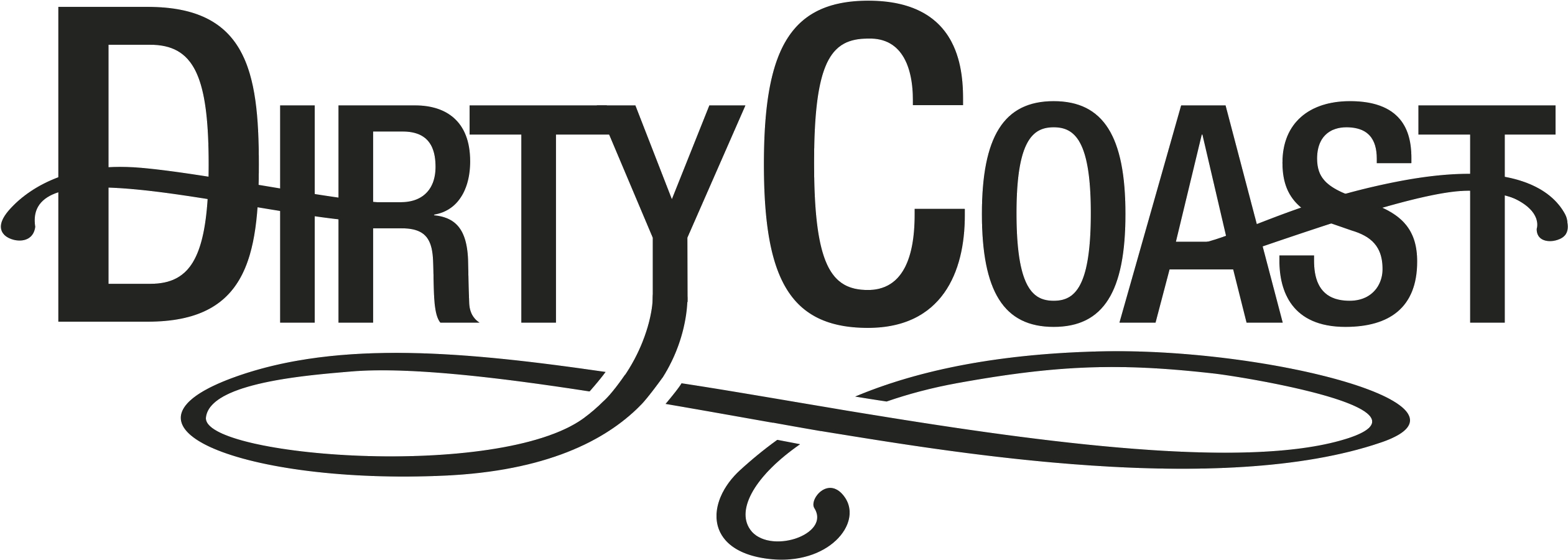 Dirty Coast Logo Clipart (3000x1087), Png Download