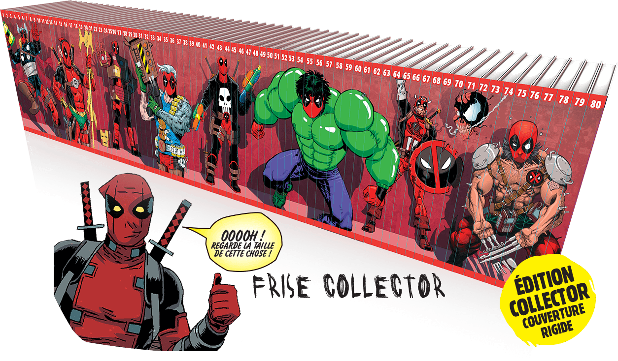 Deadpool Hardback Collection Clipart (1254x734), Png Download