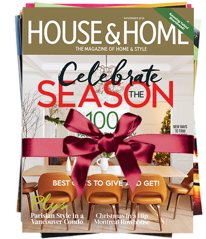 See How Hgtv Stars Chip & Joanna Gaines Decorate For - House And Home Magazine Clipart (656x566), Png Download