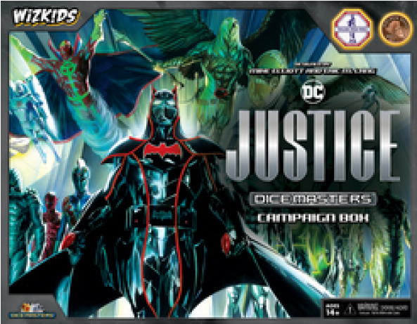 Dc Comics Dice Masters Justice Campaign Box Clipart (736x460), Png Download