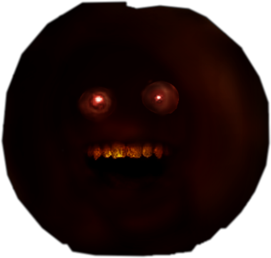 Annoyingorange Sticker - Jack-o'-lantern Clipart (1024x1024), Png Download