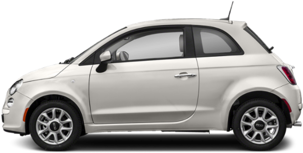 New 2018 Fiat 500 Pop - Fiat 500 2019 Side View Clipart (640x480), Png Download