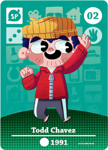 Todd Chavez - Isabelle Animal Crossing Kimono Clipart (640x640), Png Download