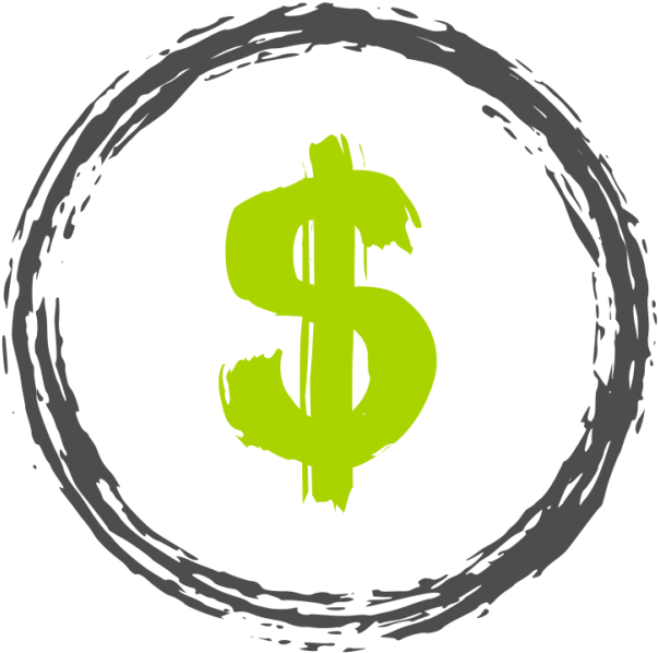 Finance Dollar Object - Деньги Логотип Clipart (999x999), Png Download