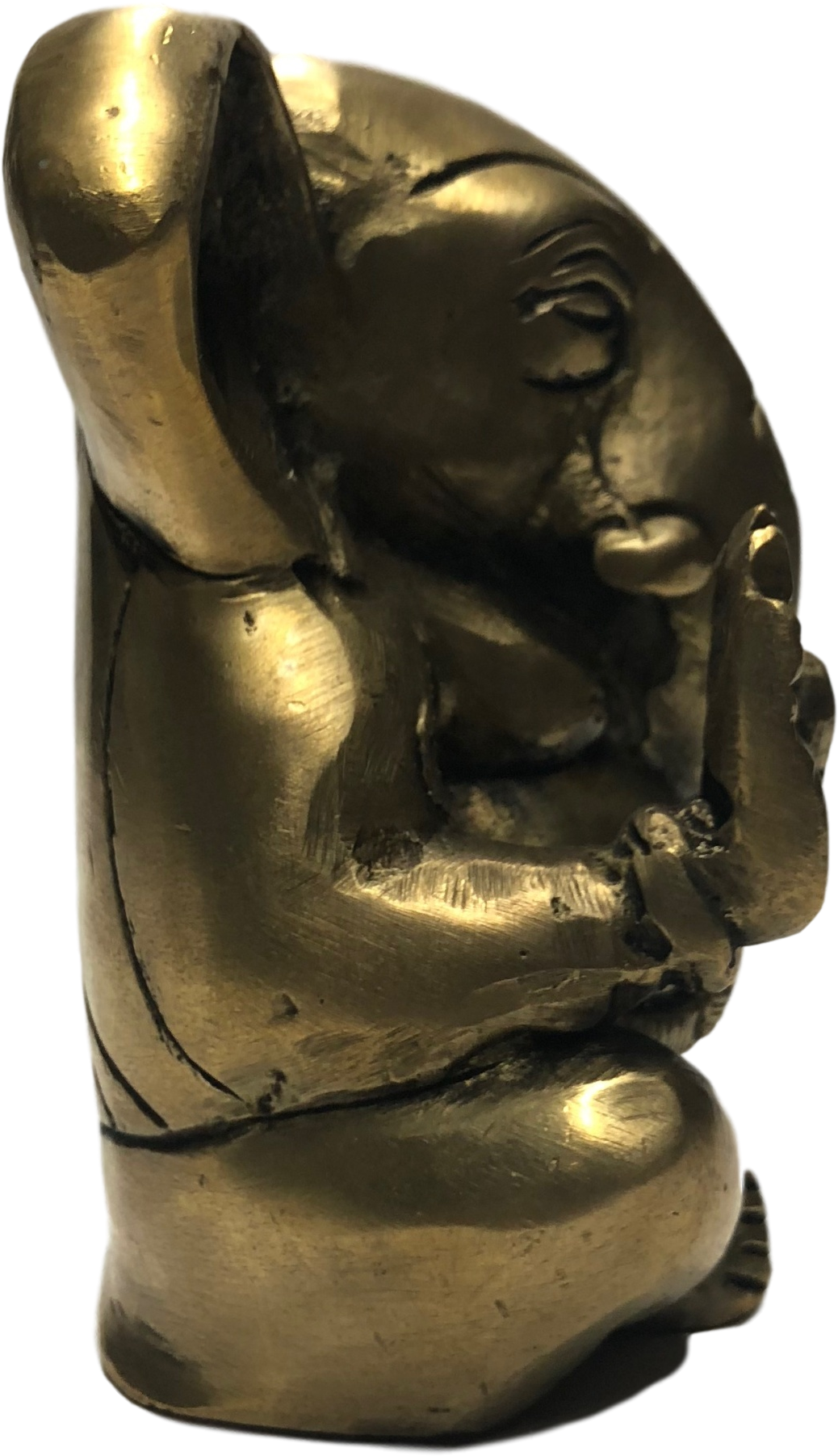 Lost Wax Cast Brass Piece Featuring Hindu God, Lord - Bronze Sculpture Clipart (2508x3344), Png Download