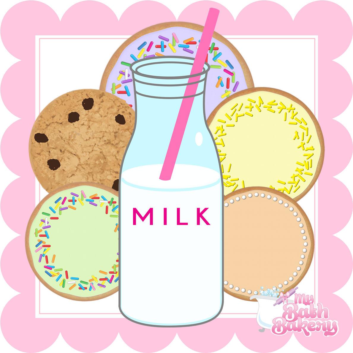 Cookies And Milk Png Clipart Large Size Png Image PikPng