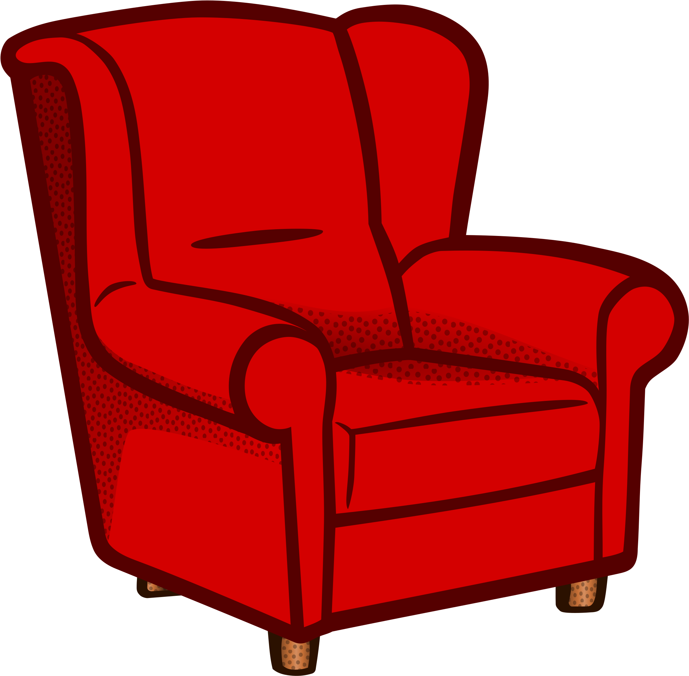 Sensational Spectacular Idea Sofa Chair Clip Art Clipart - Armchair Clipart - Png Download (1024x1024), Png Download