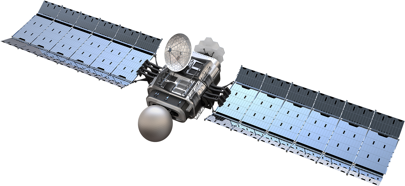 Png Satellite Pluspng - Transparent Background Satellite Png Clipart (1417x723), Png Download