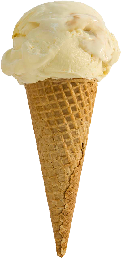 Ice Cream Png Image - Conos Con Helado De Vainilla Clipart (440x872), Png Download