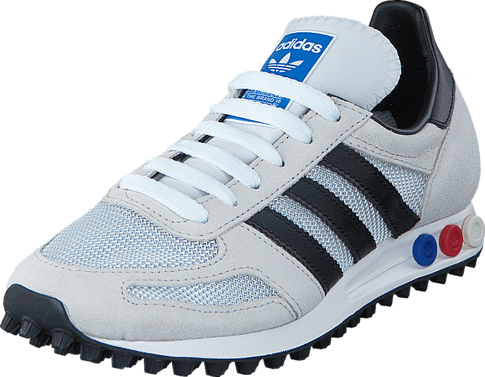 Adidas Originals La Trainer Og Vintage White S15 St/core - Adidas La Trainer Blå Clipart (705x548), Png Download