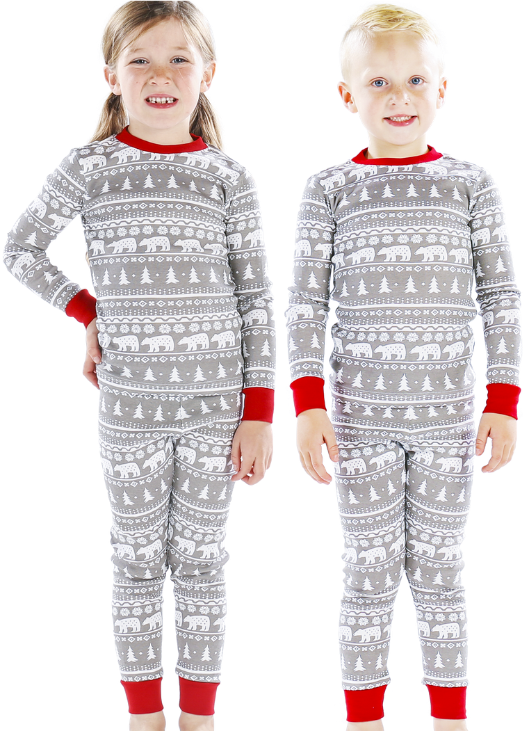 Nordic Bear - Pajamas Clipart (863x1050), Png Download