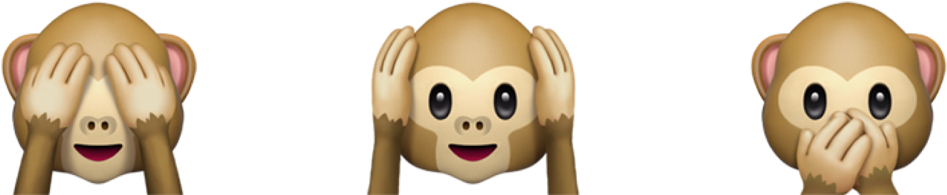 Yesterday's News That Whatsapp Was Going To Start Sharing - Monkeys Whatsapp Png Clipart (1590x620), Png Download
