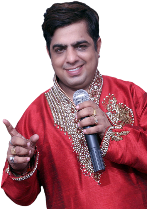 Jitender Jonny - Jagran Singer Clipart (500x745), Png Download