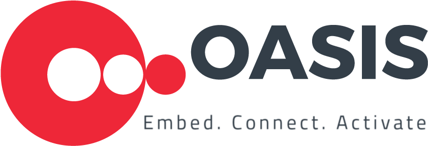 Oasis Smart Sim - Circle Clipart (1159x651), Png Download