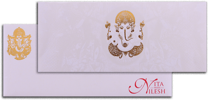 Hindu Wedding Cards - Envelope Clipart (700x700), Png Download