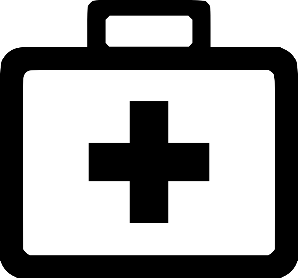 Doctor's Kit Cliparts - First Aid Kit Svg - Png Download (980x916), Png Download