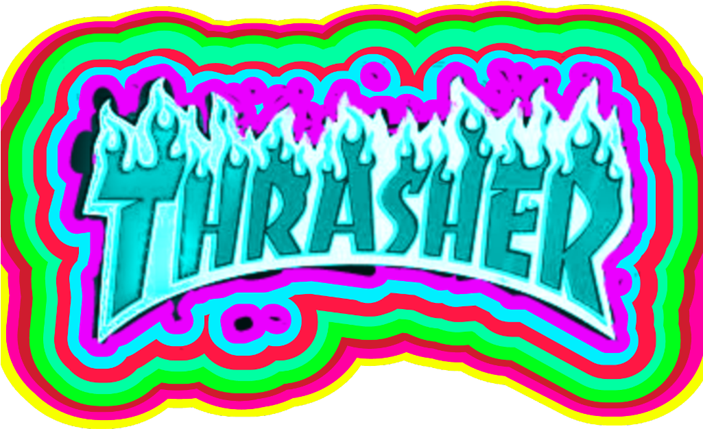 #thraser #picart #colorpattern - Thrasher Clipart (1024x1024), Png Download