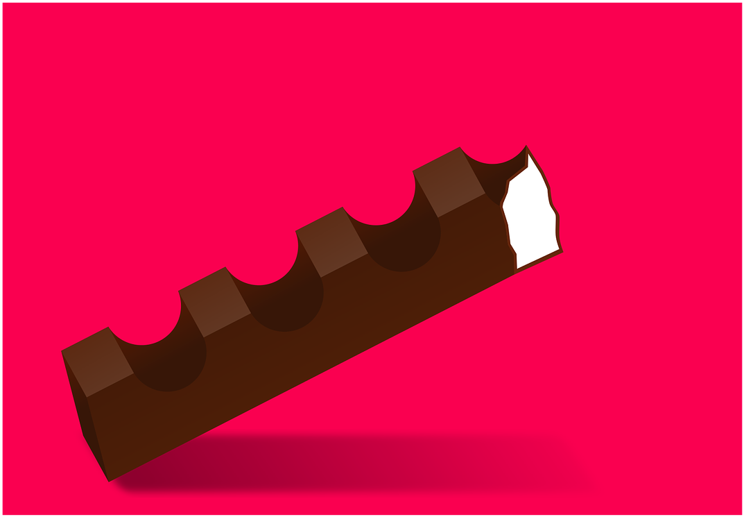 Chocolate Candy Bar Sweetness - Chocolate Bar Clipart (1280x886), Png Download