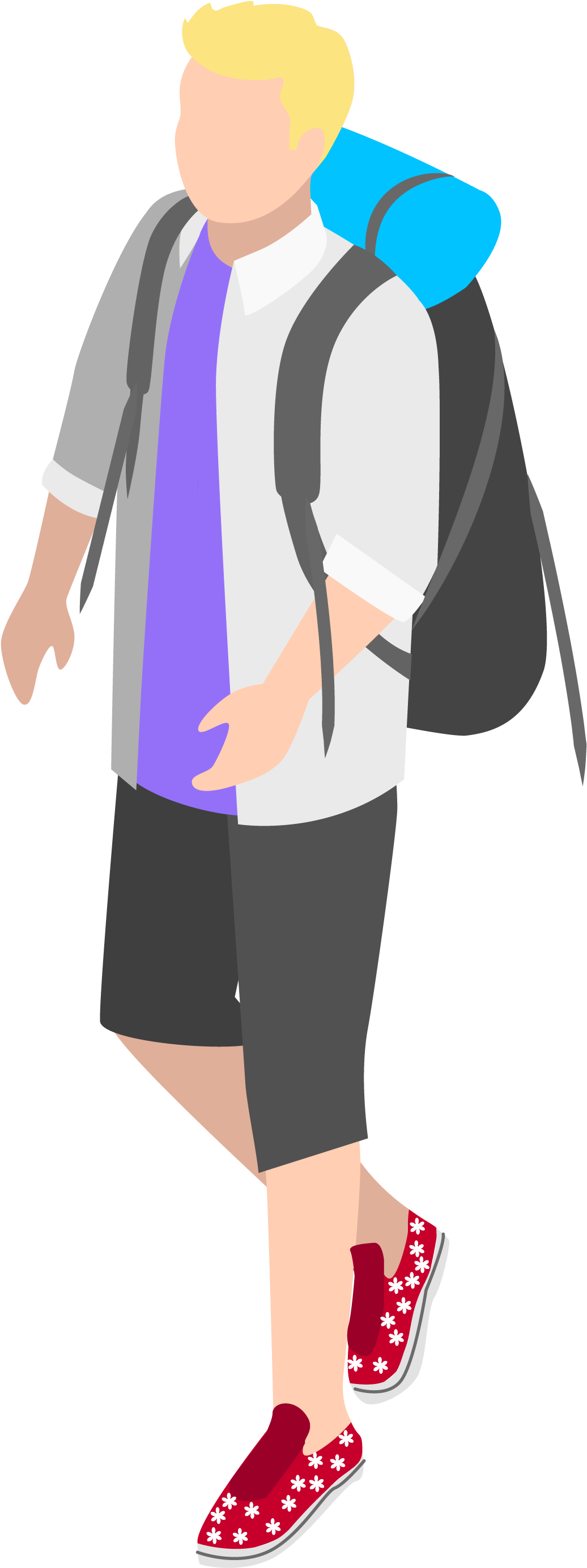 Boy - Illustration Clipart (1165x2914), Png Download