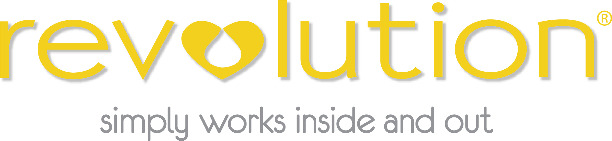 Revolution Logo Strapline Cs3 - Revolution Flea Treatment Logo Clipart (2043x472), Png Download