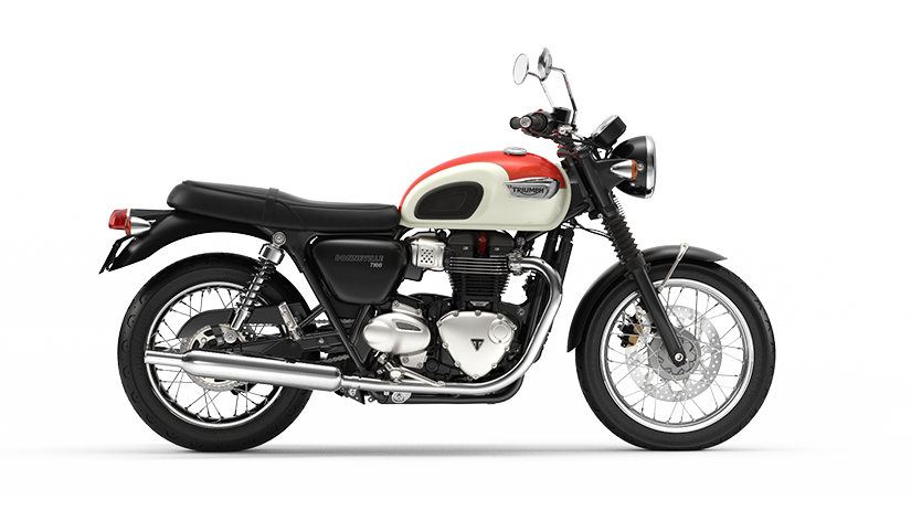 Bonneville T100 Range - Triumph Bonneville T100 2017 Clipart (825x472), Png Download