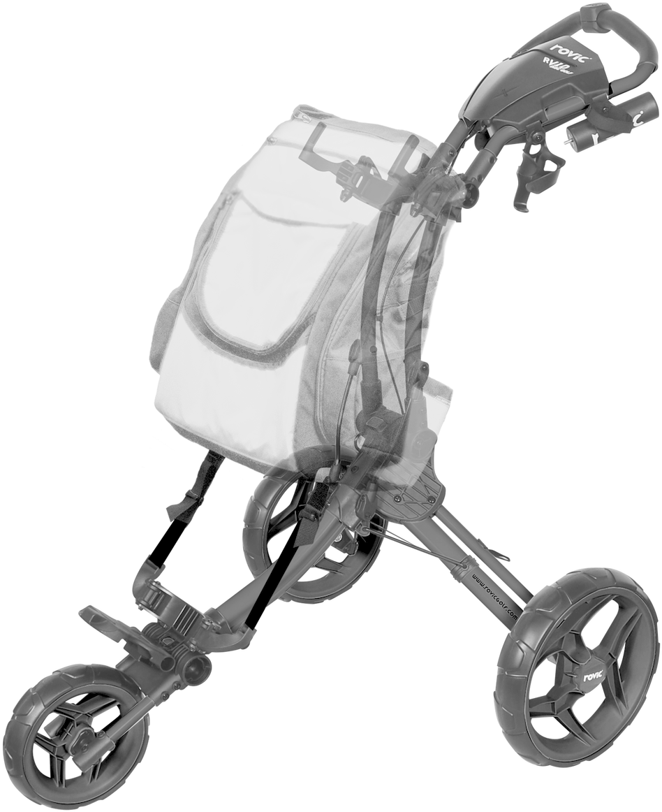 Rovic Disc Golf Cart Clipart (1280x1280), Png Download