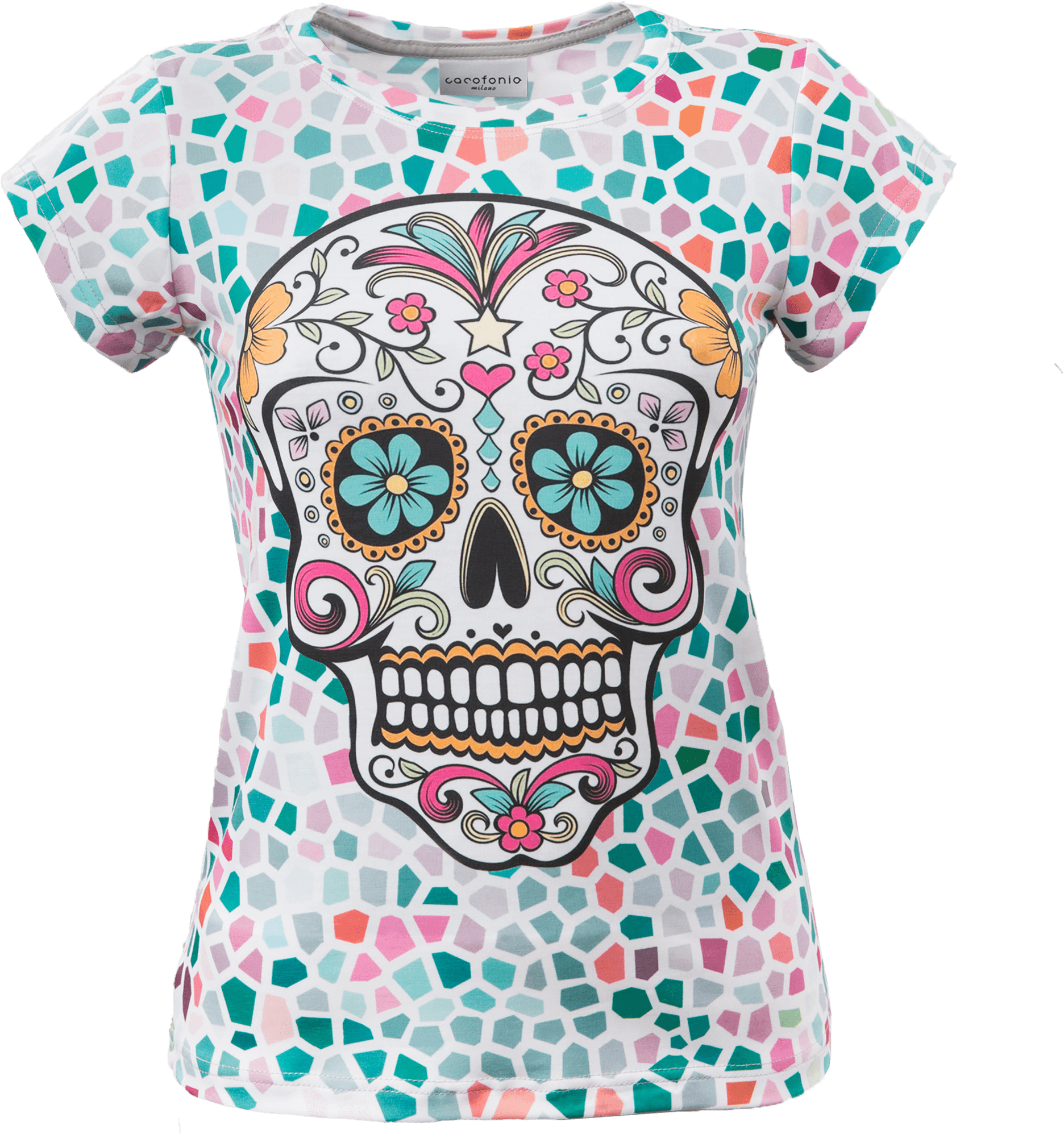 Day Of The Dead Skulls , Png Download - Day Of The Dead Mexico Masks Clipart (1872x1995), Png Download