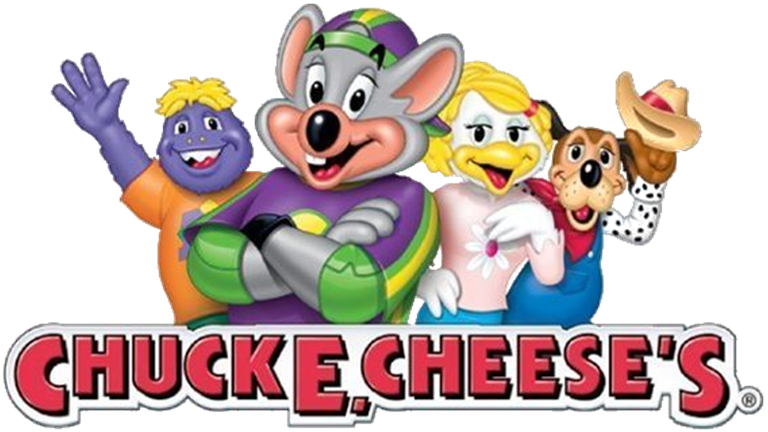 Cheese Gift Card - Logo Chuck E Cheese Png Clipart (768x432), Png Download