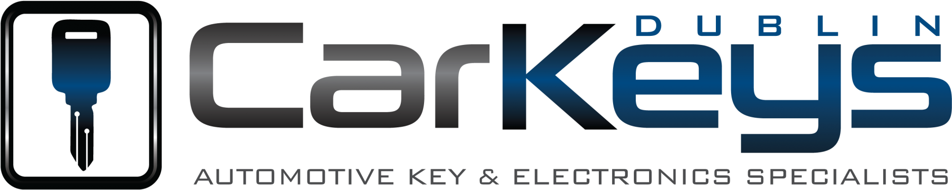 Car Keys Dublin Logo - Electric Blue Clipart (2048x682), Png Download
