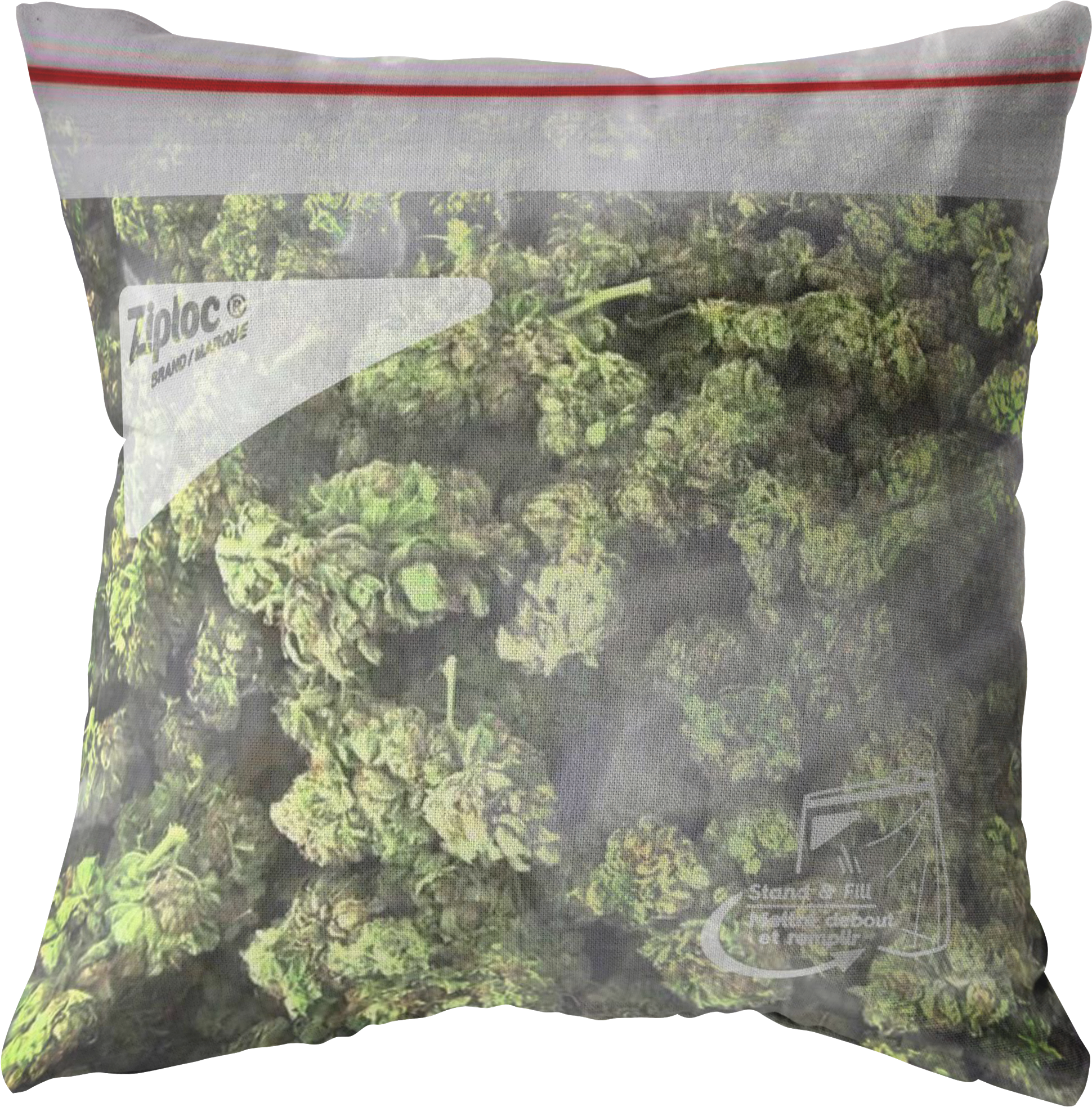 Bag Of Weed Transparent Transparent Background - Bag Of Weed Transparent Clipart (2000x2000), Png Download